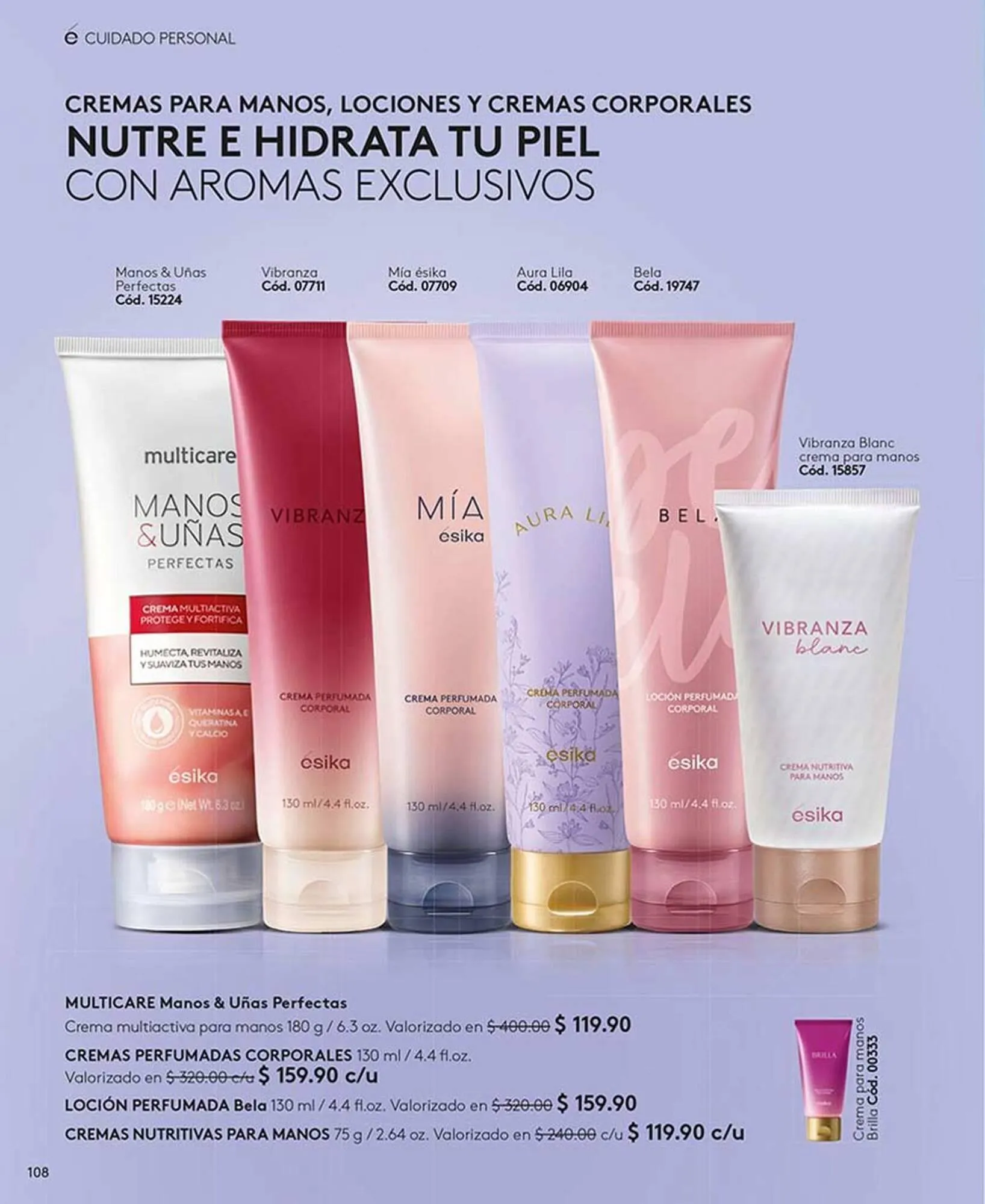 Catalogo de Catálogo Ésika 23 de julio al 30 de setiembre 2025 - Pag 108