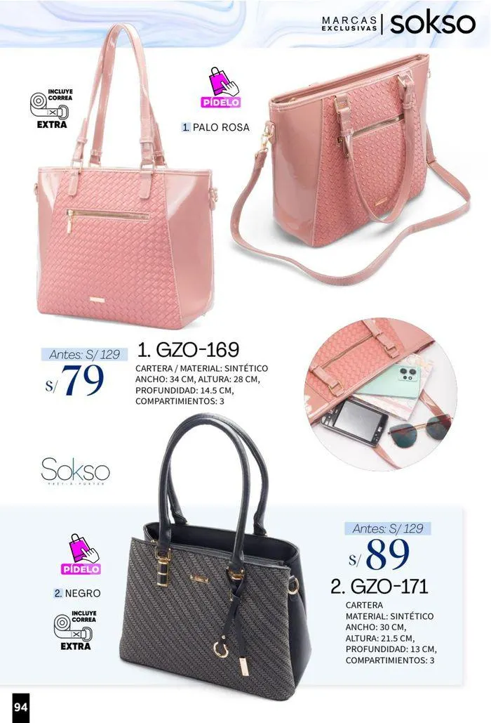 Catalogo de SOKSO TEXTIL & ACCESORIOS 24 de junio al 28 de julio 2024 - Pag 94