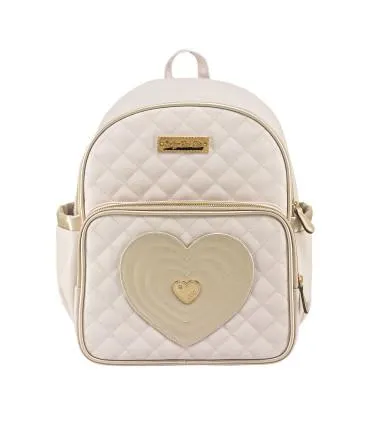 Mochila Pañalera Adoración | Color Beige