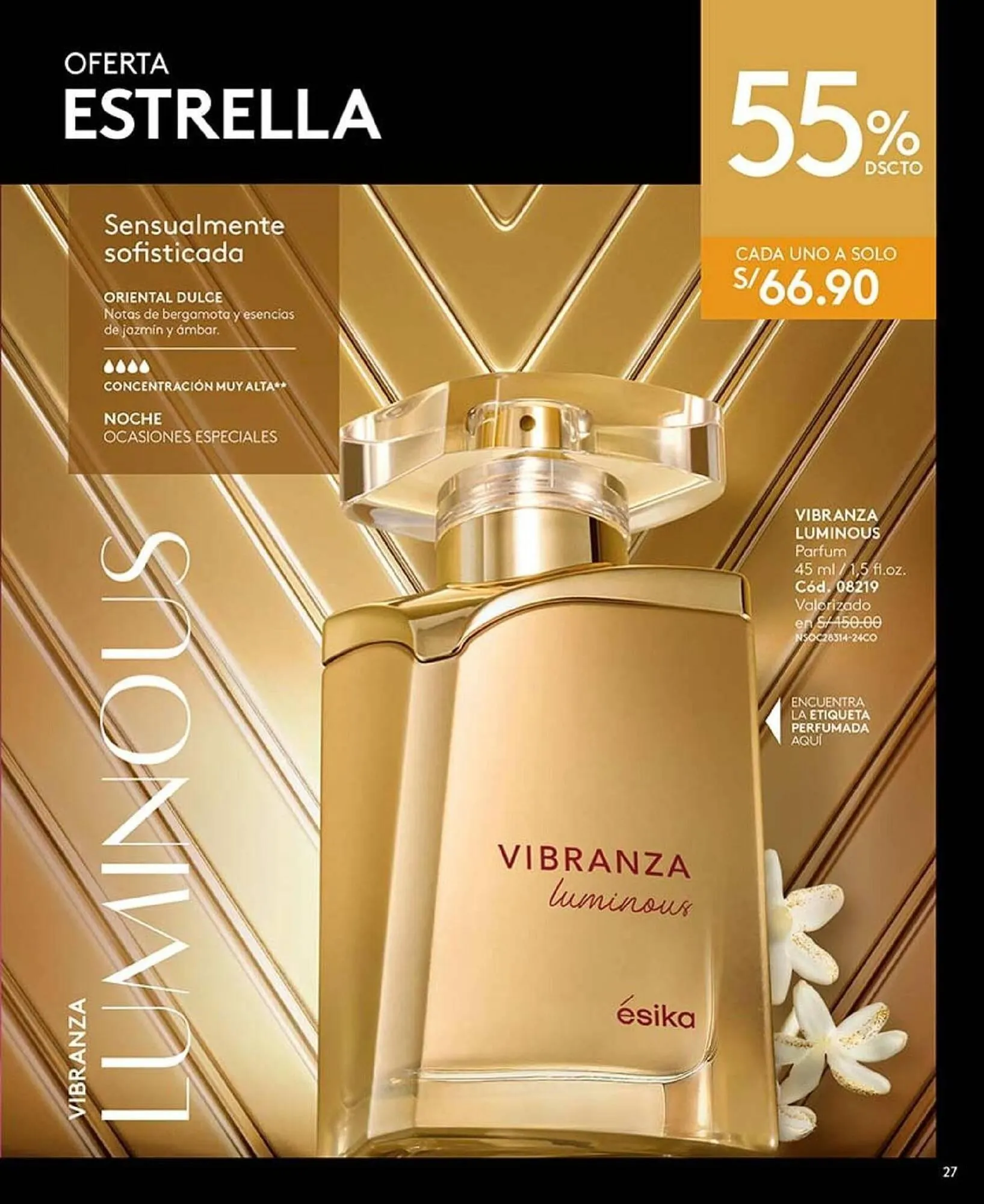Catalogo de Catálogo Ésika 19 de agosto al 13 de setiembre 2025 - Pag 27
