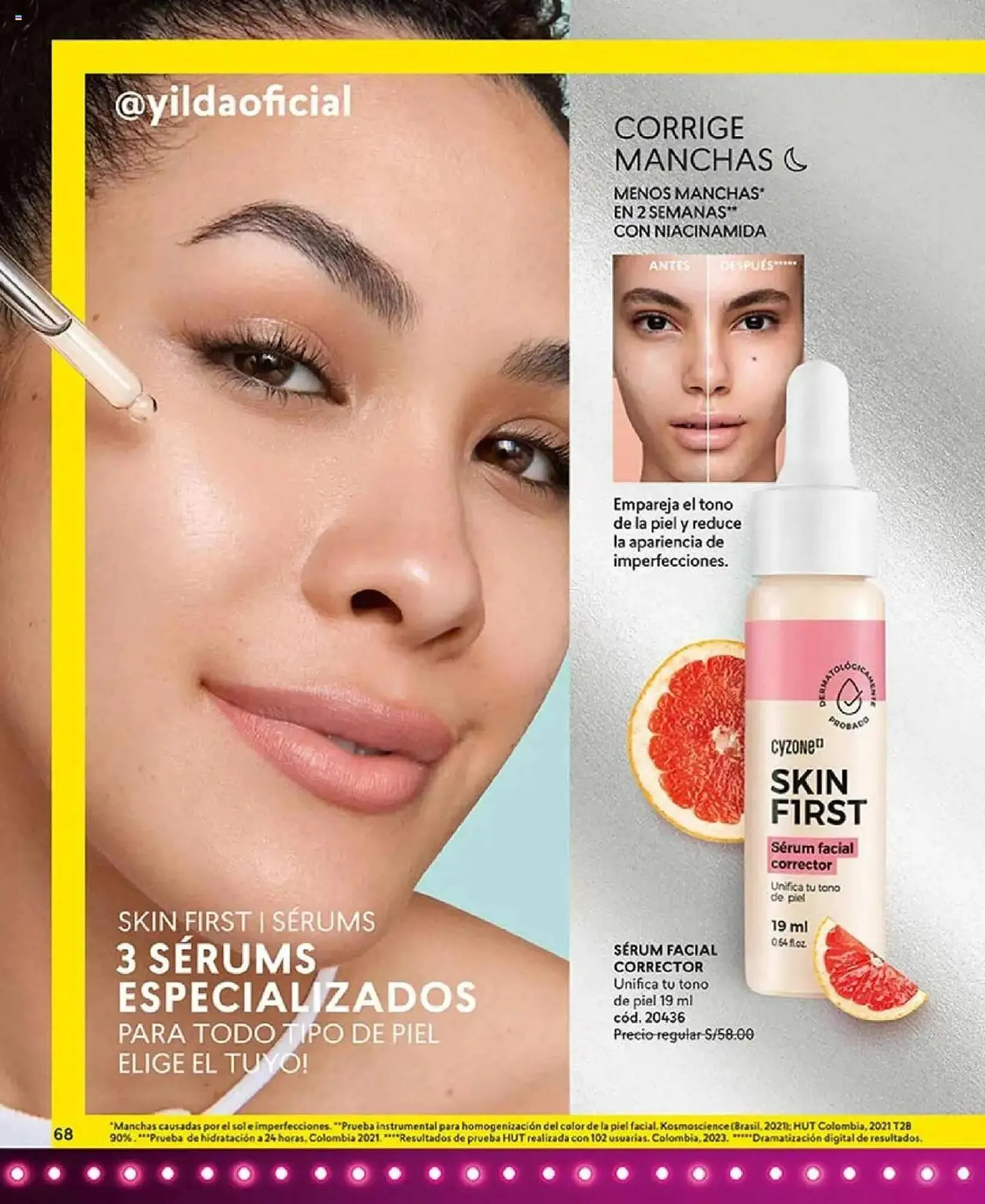Catalogo de Catálogo Cyzone 25 de agosto al 11 de setiembre 2025 - Pag 68