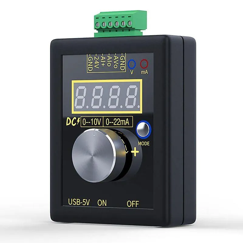 Generador de Señal analogica voltage y Corriente 4-20 mA 0-10 voltios