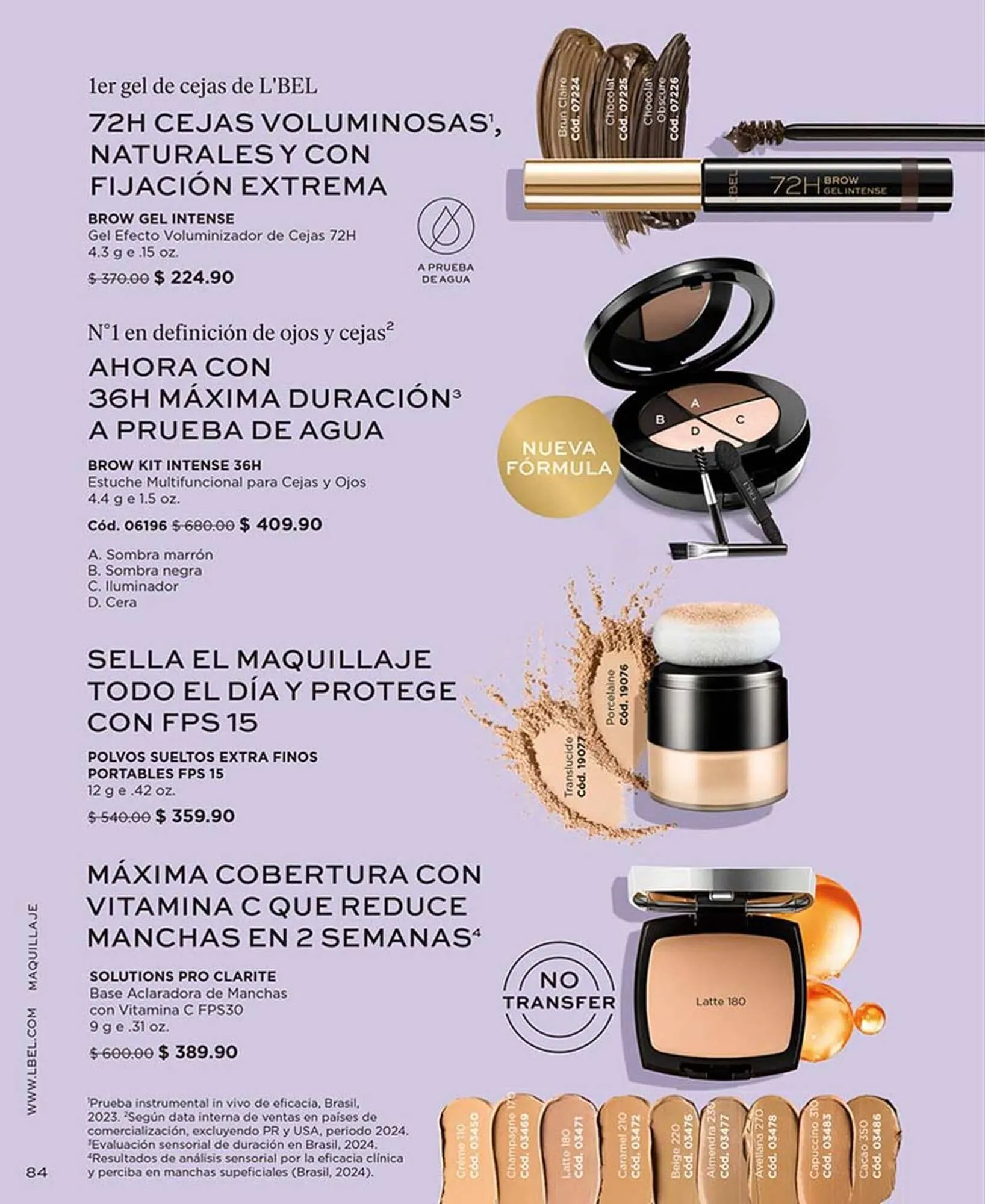 Catalogo de Catálogo L'Bel 23 de julio al 9 de agosto 2025 - Pag 84