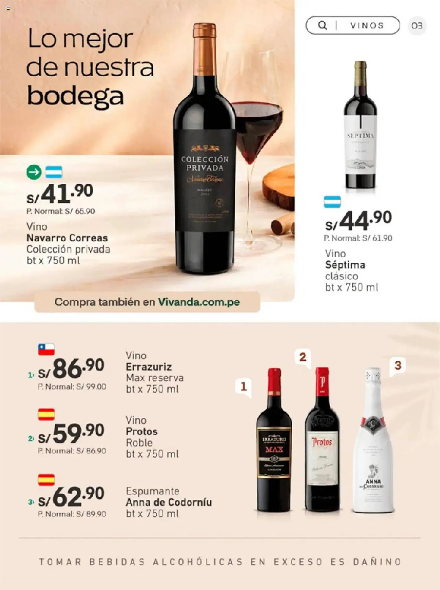 Catalogo de Catálogo Vivanda 10 de marzo al 16 de marzo 2025 - Pag 3