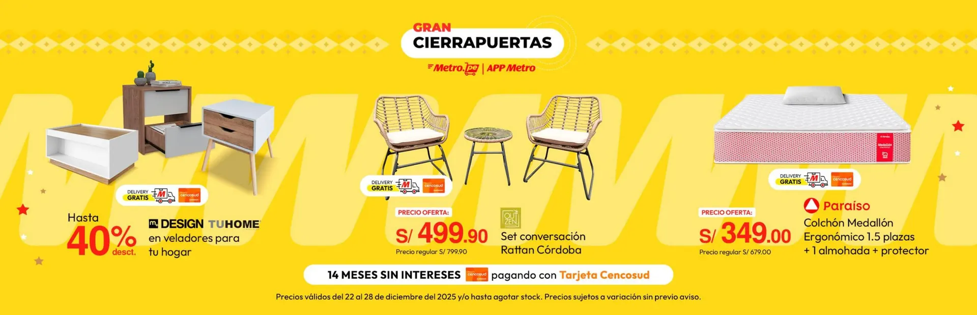 Catalogo de Catálogo Metro 22 de diciembre al 28 de diciembre 2025 - Pag 6