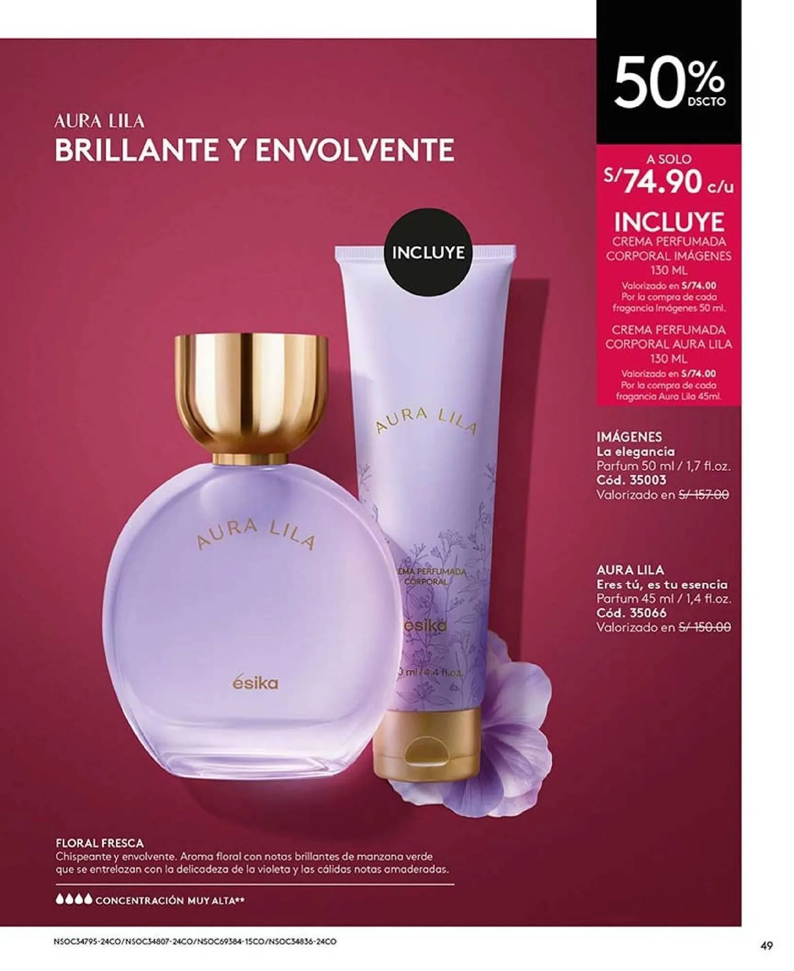 Catalogo de Catálogo Ésika 17 de setiembre al 30 de noviembre 2025 - Pag 49