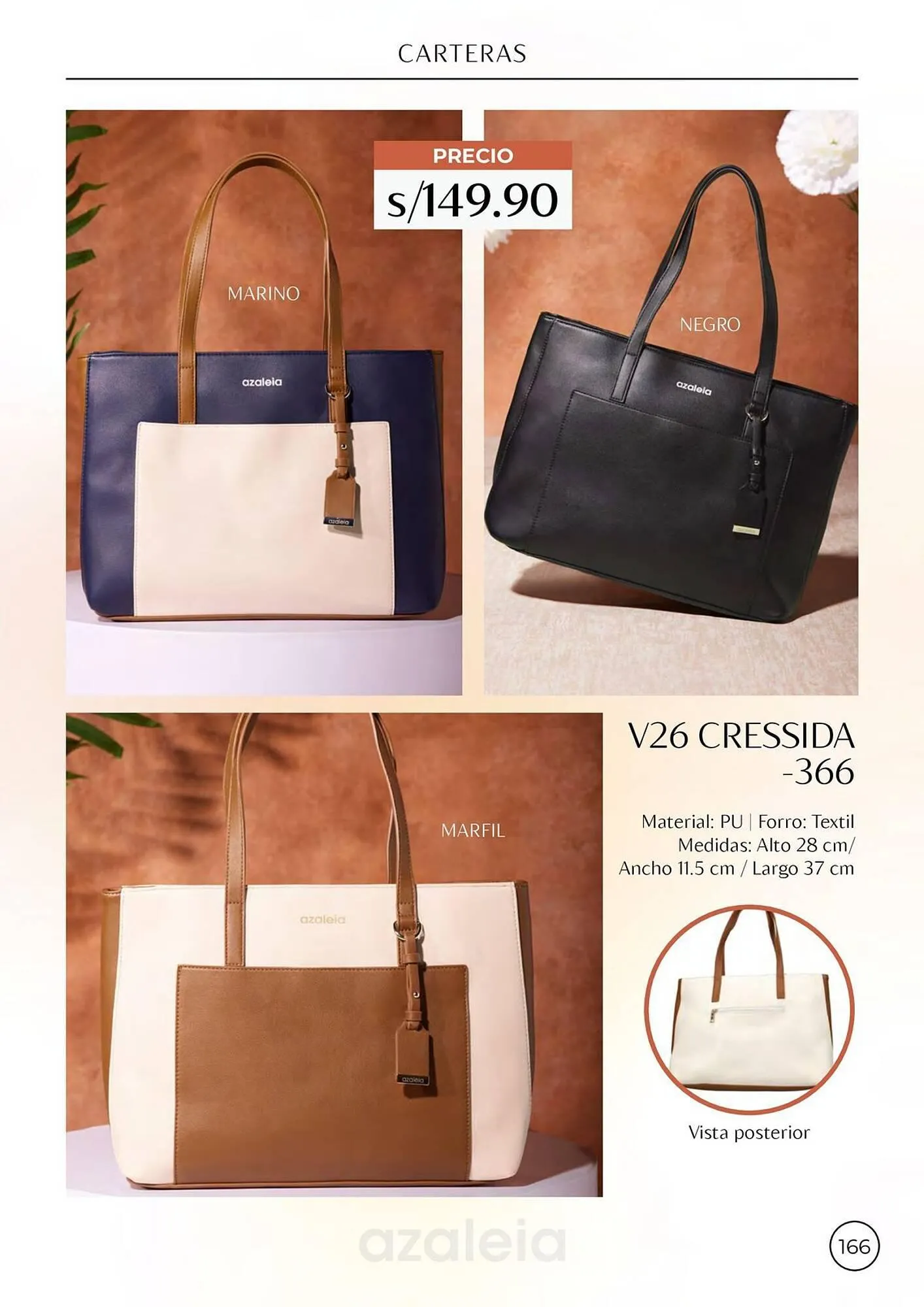 Catalogo de Catálogo Azaleia 1 de enero al 31 de diciembre 2026 - Pag 166