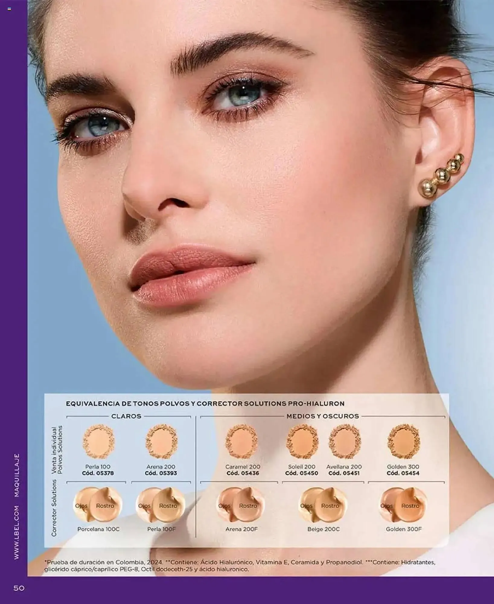 Catalogo de Catálogo L'Bel 18 de diciembre al 8 de enero 2025 - Pag 50