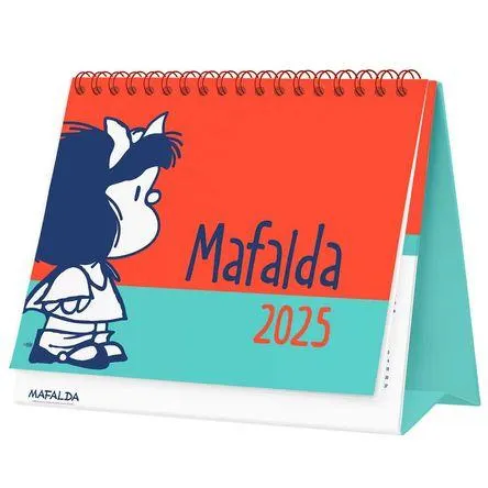 Calendario 2025 de escritorio Mafalda DGNOTTAS