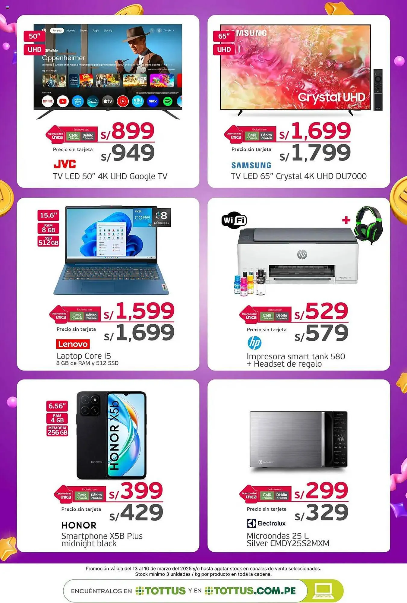 Catalogo de Catálogo Tottus 13 de marzo al 31 de marzo 2025 - Pag 9