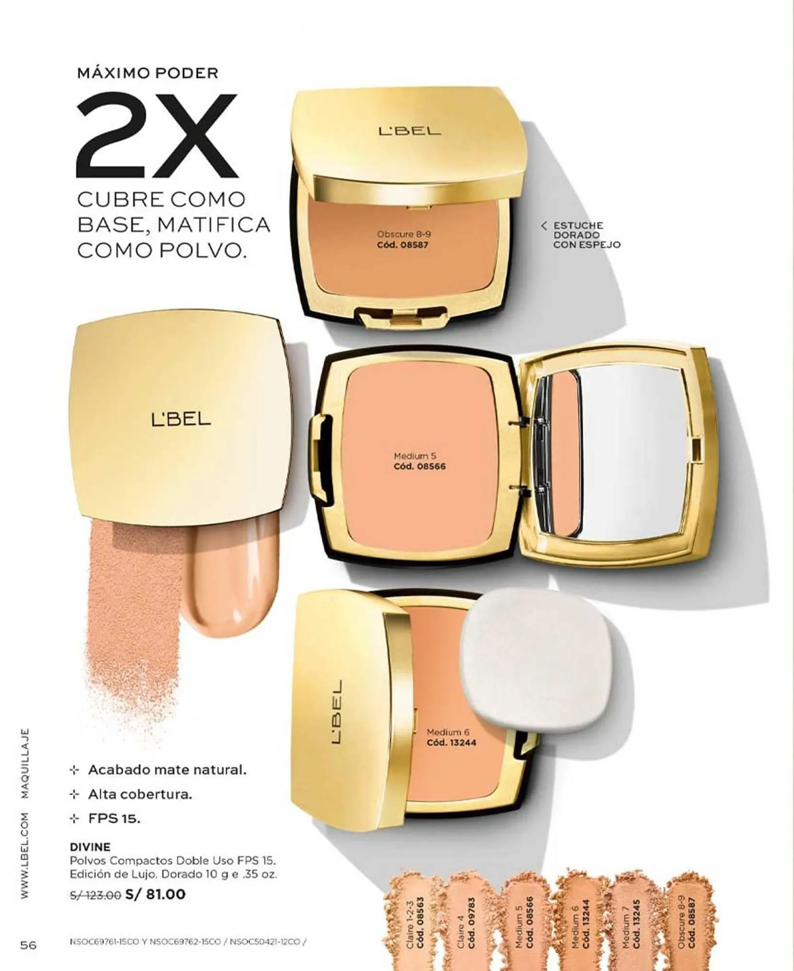 Catalogo de Catálogo L'Bel 5 de febrero al 31 de marzo 2024 - Pag 58