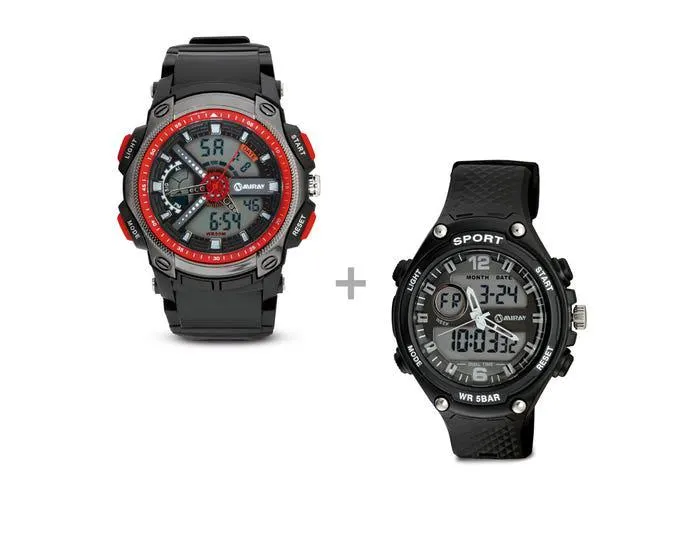 Reloj Pulsera Miray RPMC-80R + Reloj Pulsera Miray RPMC-74N