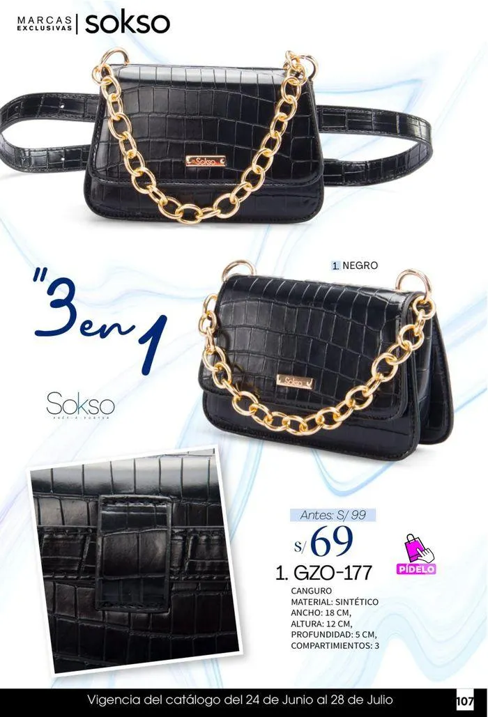 Catalogo de SOKSO TEXTIL & ACCESORIOS  24 de junio al 28 de julio 2024 - Pag 107