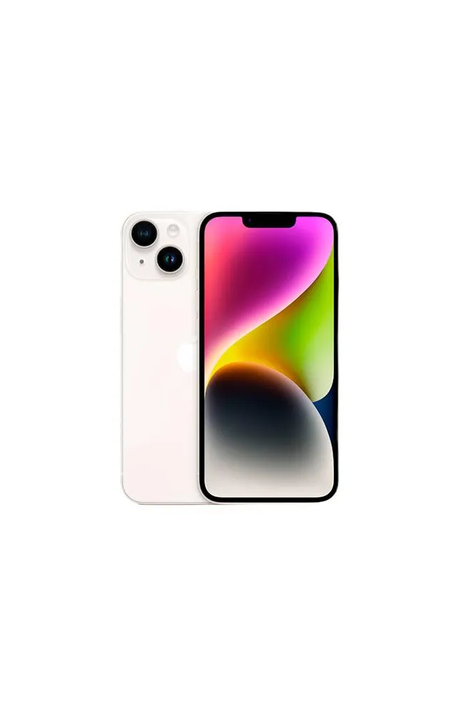 Celular Apple iPhone 14 128GB 6GB 6.1" Starlight