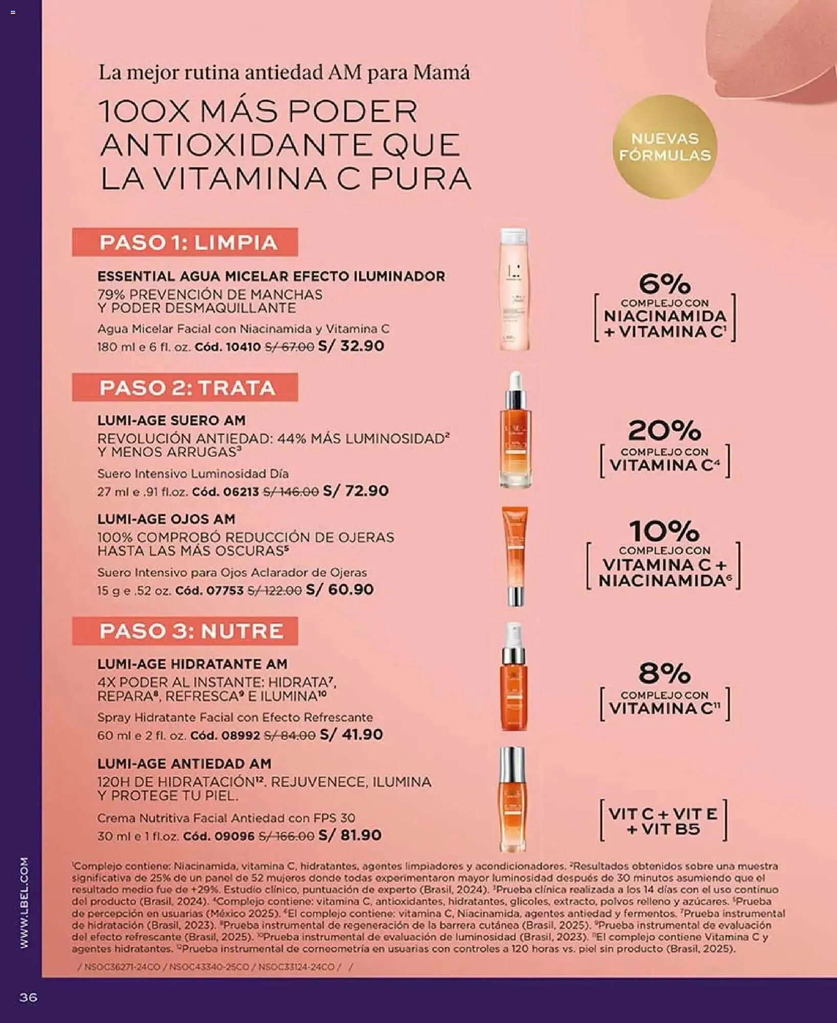 Catalogo de Catálogo L'Bel 19 de marzo al 31 de mayo 2026 - Pag 36