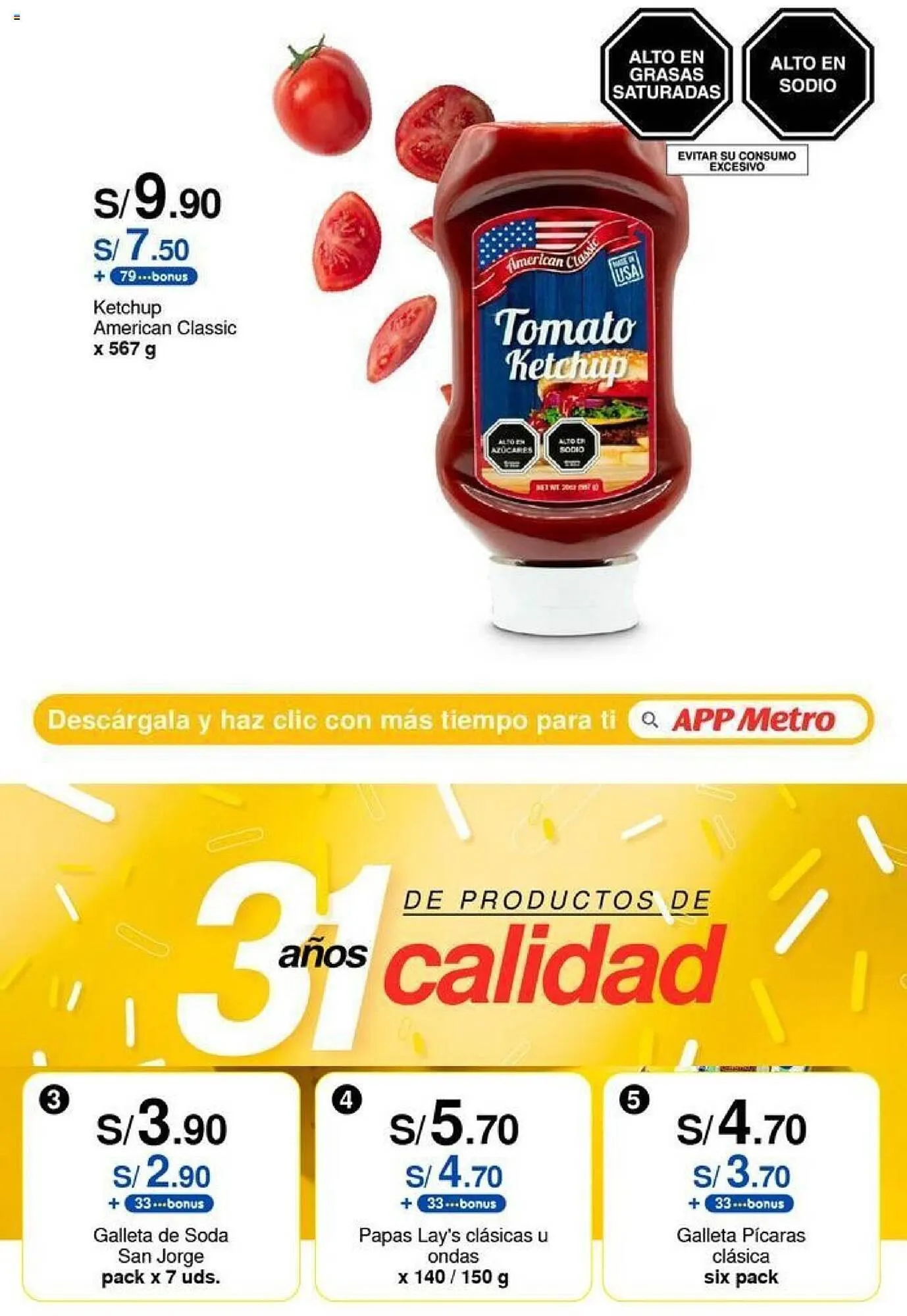 Catalogo de Catálogo Metro 21 de setiembre al 11 de octubre 2023 - Pag 18