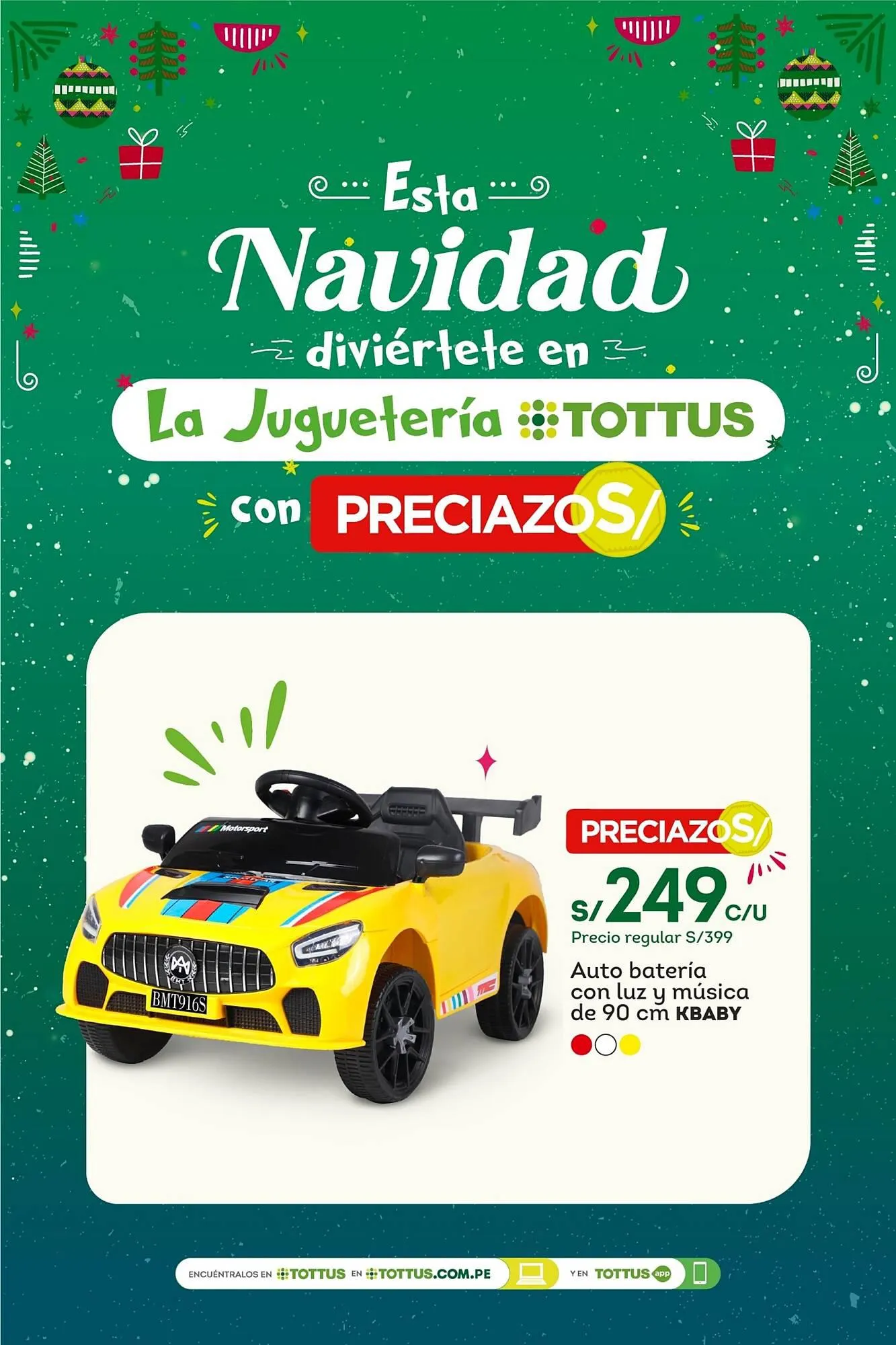 Catalogo de Catálogo Tottus 20 de noviembre al 24 de diciembre 2023 - Pag 1