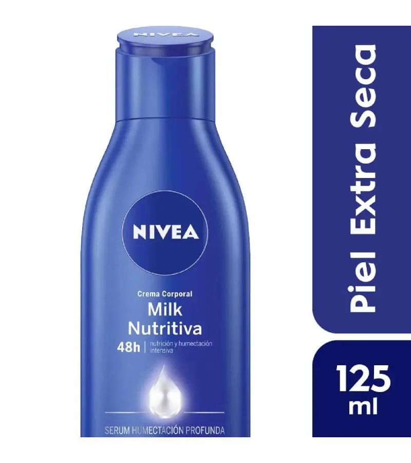 Nivea Milk Nutritiva Crema Corporal x 125 ml