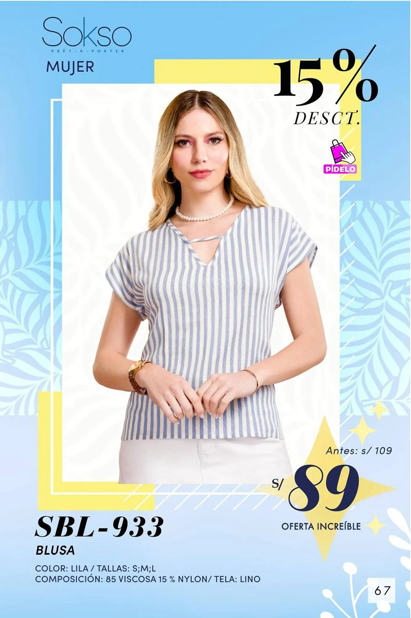 Catalogo de Catálogo Sokso 20 de marzo al 30 de marzo 2025 - Pag 67