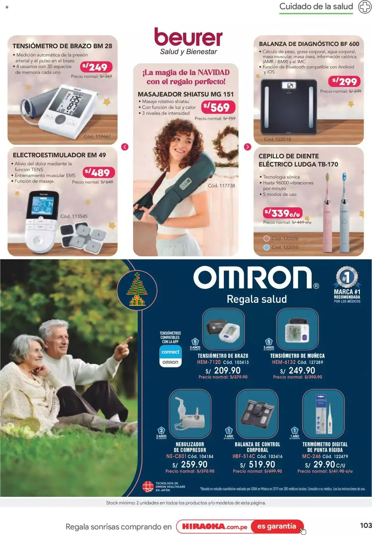 Catalogo de Catálogo Hiraoka 12 de diciembre al 31 de diciembre 2023 - Pag 103