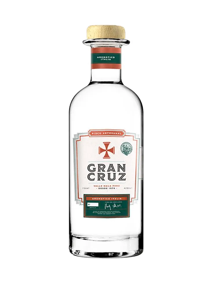 PISCO GRAN CRUZ ARTESANAL ITALIA 700ML