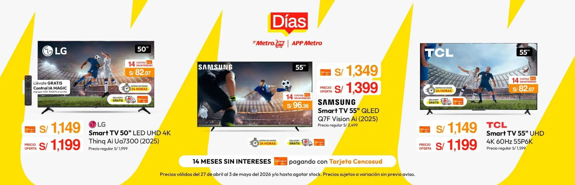 Catalogo de Catálogo Metro 24 de abril al 26 de abril 2026 - Pag 28