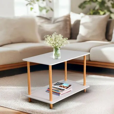 Mesa de Centro 2 Niveles Niza Otoño Orange