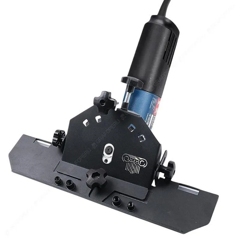 Guia Corte 45º Porcelanato Ceramica Adaptador Soporte Amoladora