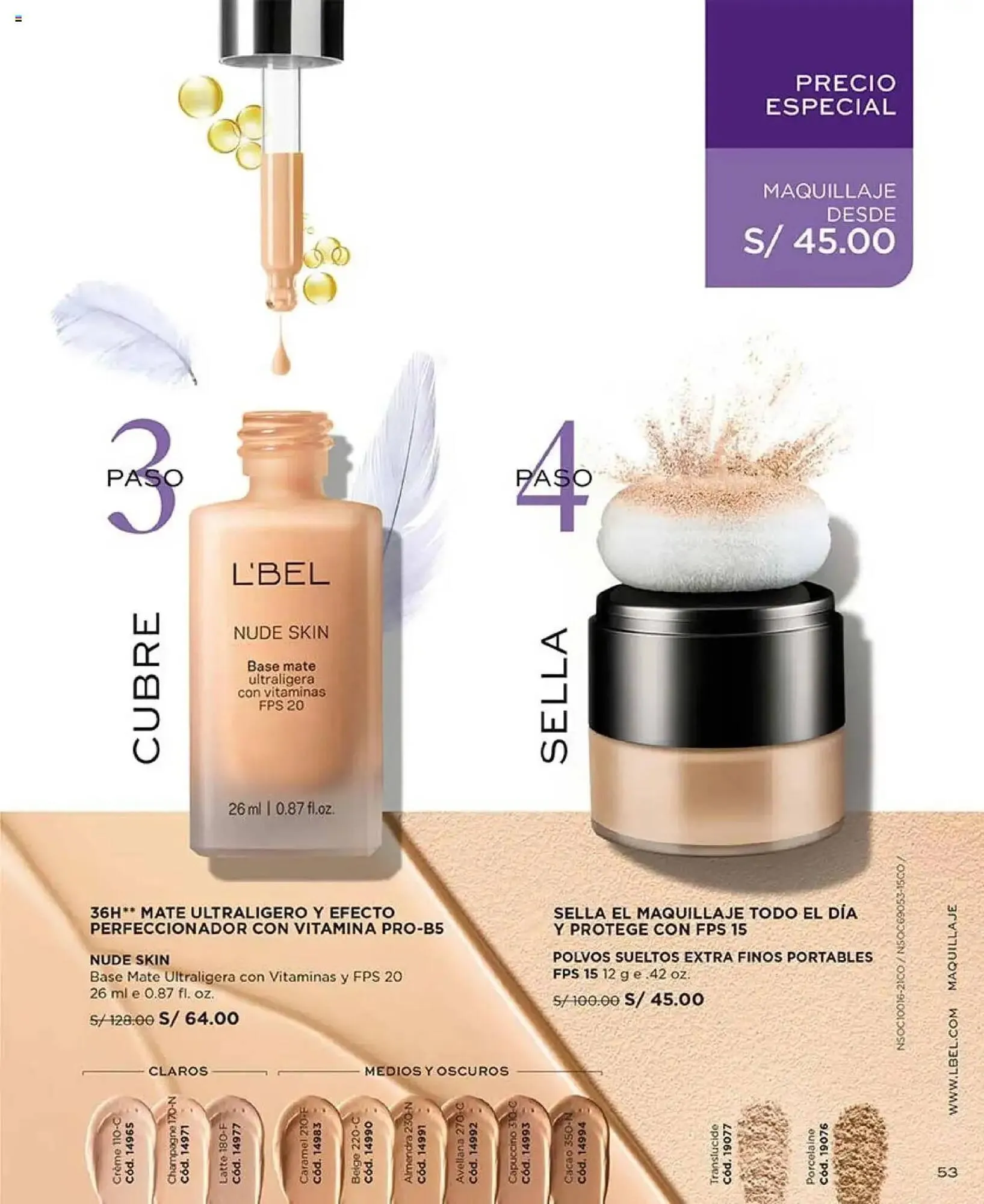 Catalogo de Catálogo L'Bel 18 de diciembre al 8 de enero 2025 - Pag 53