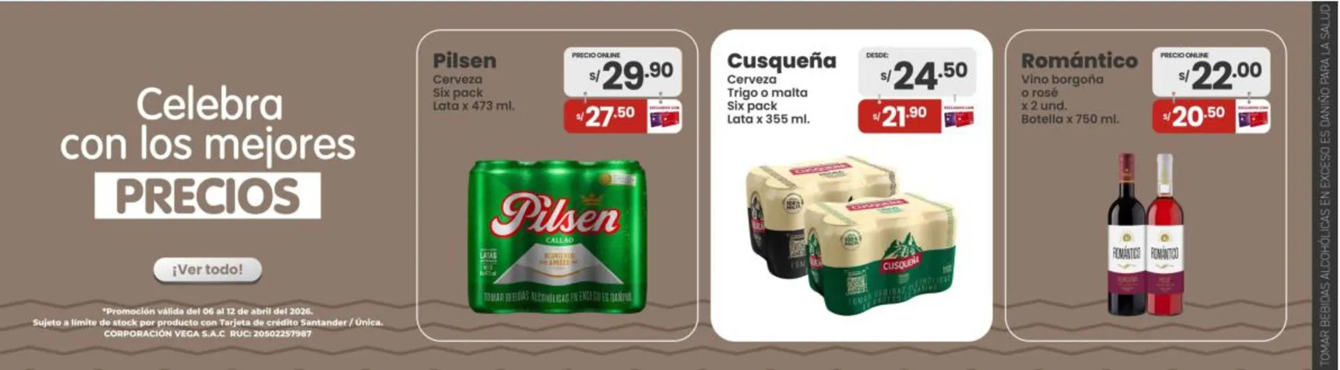 Catalogo de Catálogo Vega 6 de abril al 12 de abril 2026 - Pag 4