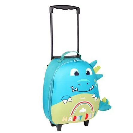 Mochila Con Ruedas Infanti Dinosaurio Bts23