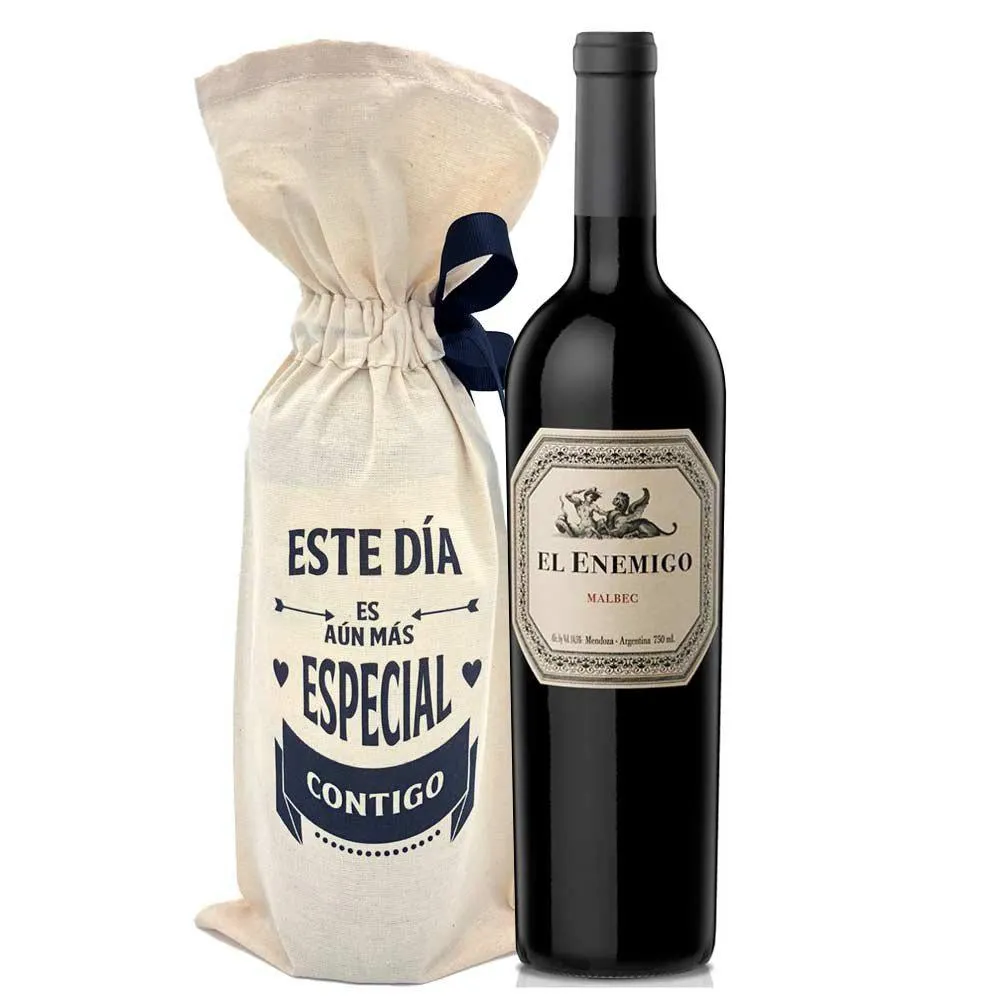 Vino Enemigo Malbec en Funda Eres Especial