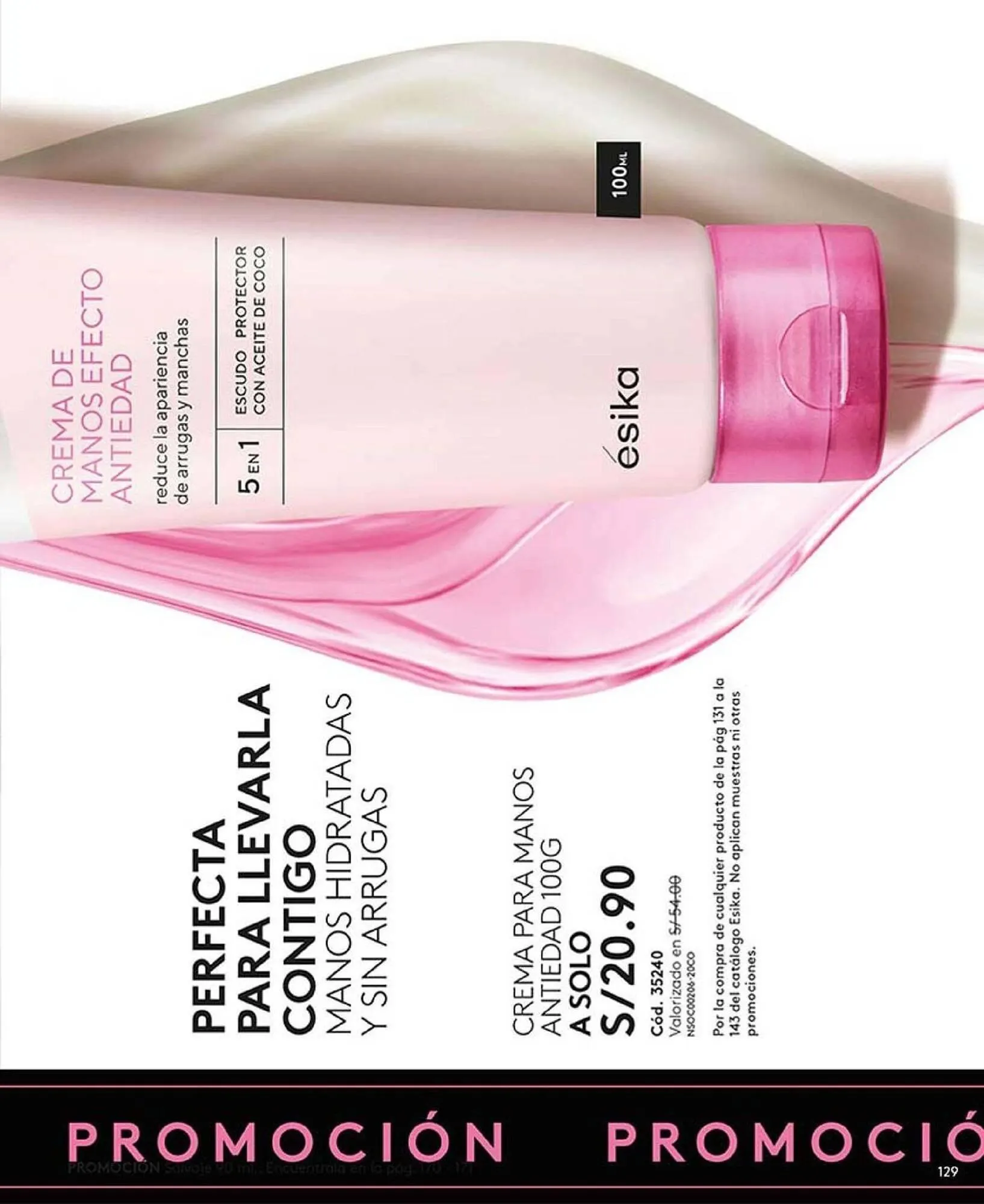 Catalogo de Catálogo Ésika 15 de abril al 31 de mayo 2025 - Pag 129