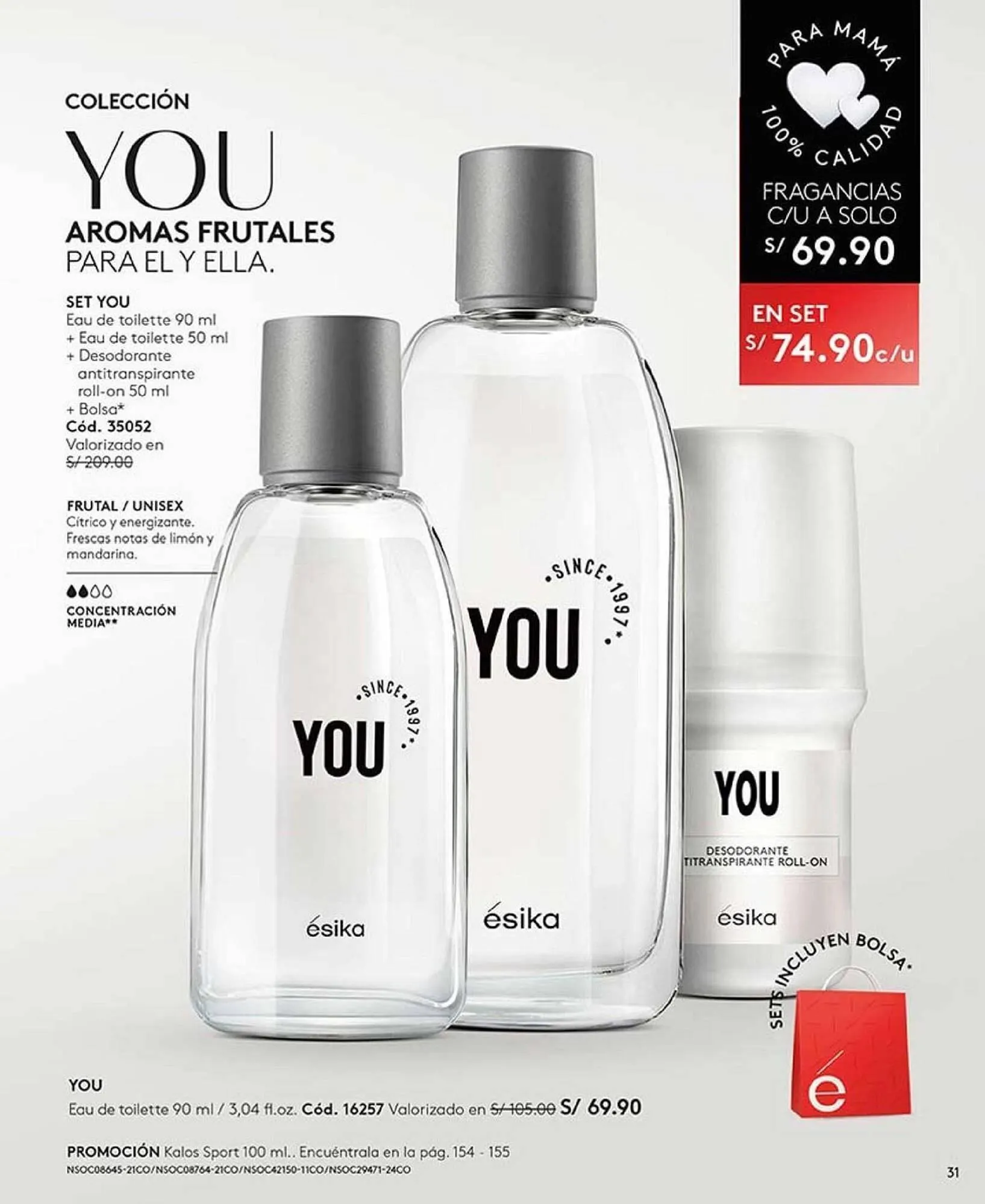 Catalogo de Catálogo Ésika 15 de abril al 31 de mayo 2025 - Pag 31