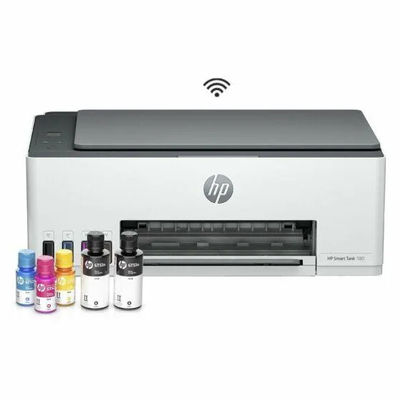 Impresora Multifuncional HP Smart Tank 580 Tinta Continua, Color, Wi-Fi, Smart App, Escaner (1F3Y2A)