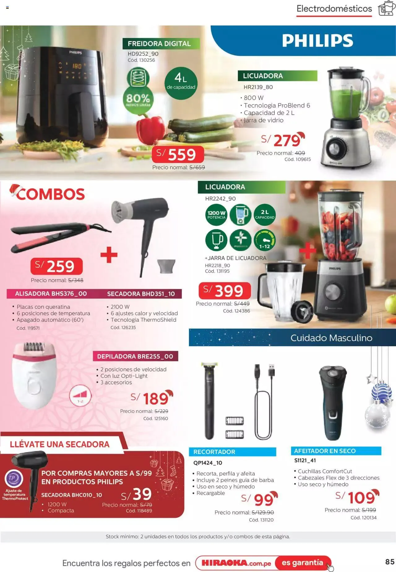 Catalogo de Catálogo Hiraoka 12 de diciembre al 31 de diciembre 2023 - Pag 85