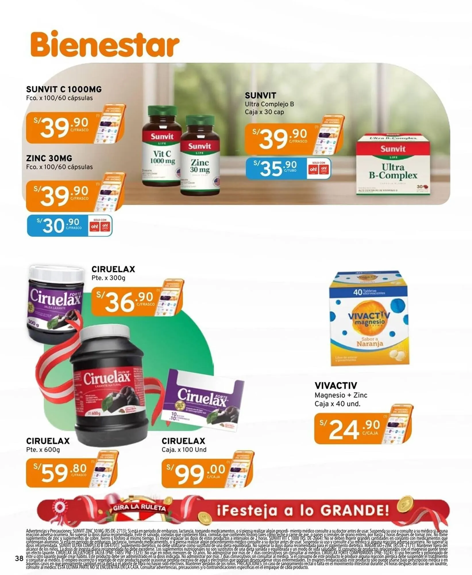 Catalogo de Catálogo Mifarma 1 de julio al 31 de julio 2025 - Pag 38