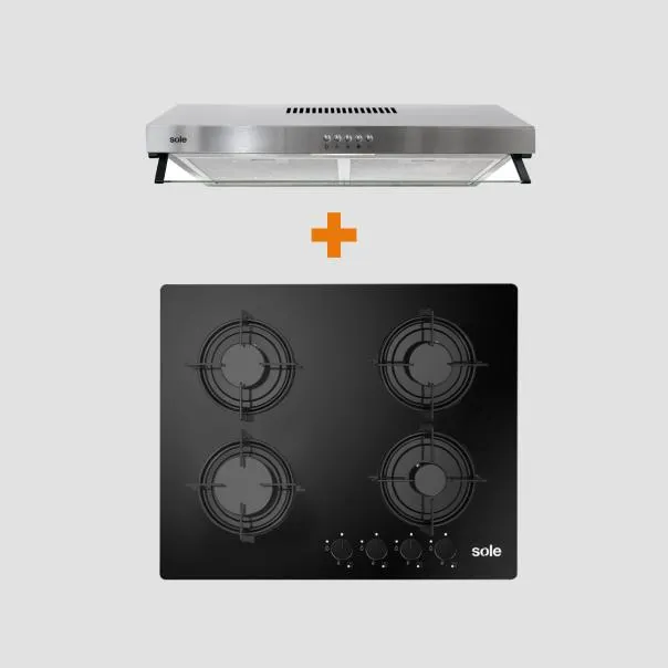 Encimera 049 + Campana Roma