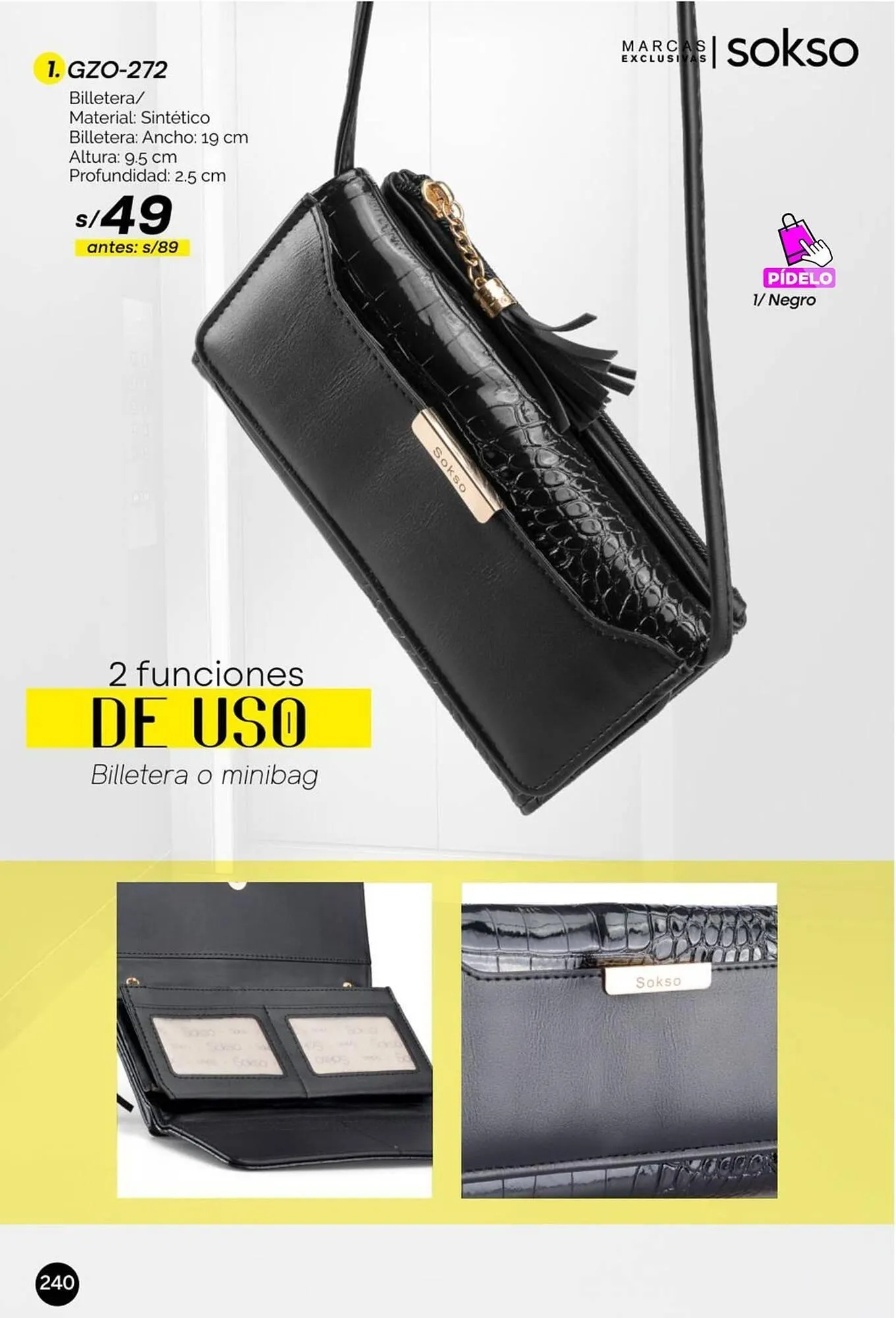 Catalogo de Catálogo Sokso 28 de agosto al 29 de setiembre 2025 - Pag 240