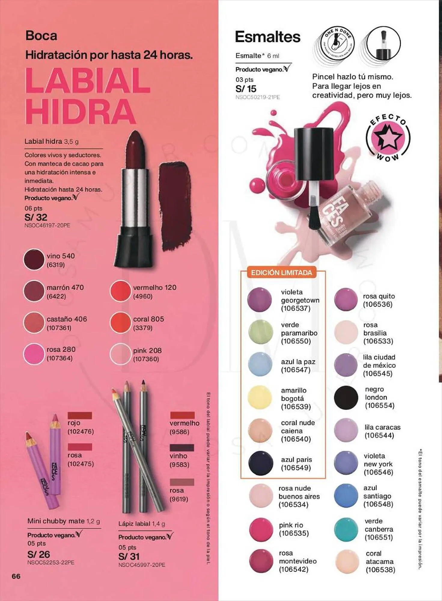 Catalogo de Catálogo Natura 5 de setiembre al 14 de setiembre 2023 - Pag 66