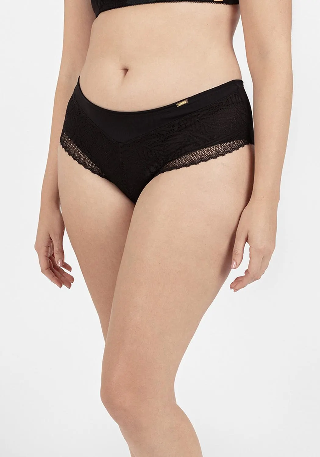 PANTALETA MUJER MICROFIBRA NEGRO - 14.9045
