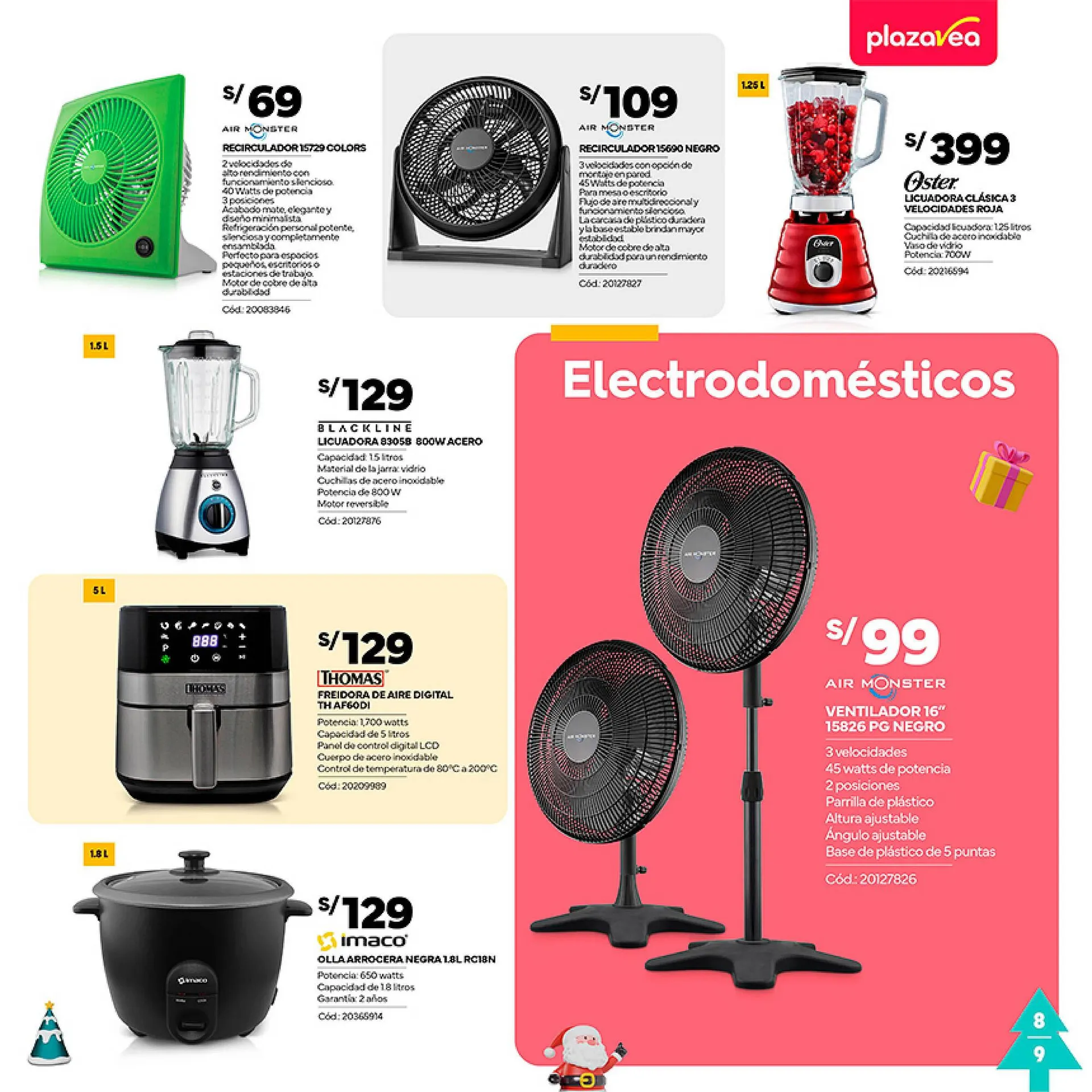 Catalogo de Catálogo Plaza Vea 4 de diciembre al 25 de diciembre 2023 - Pag 9