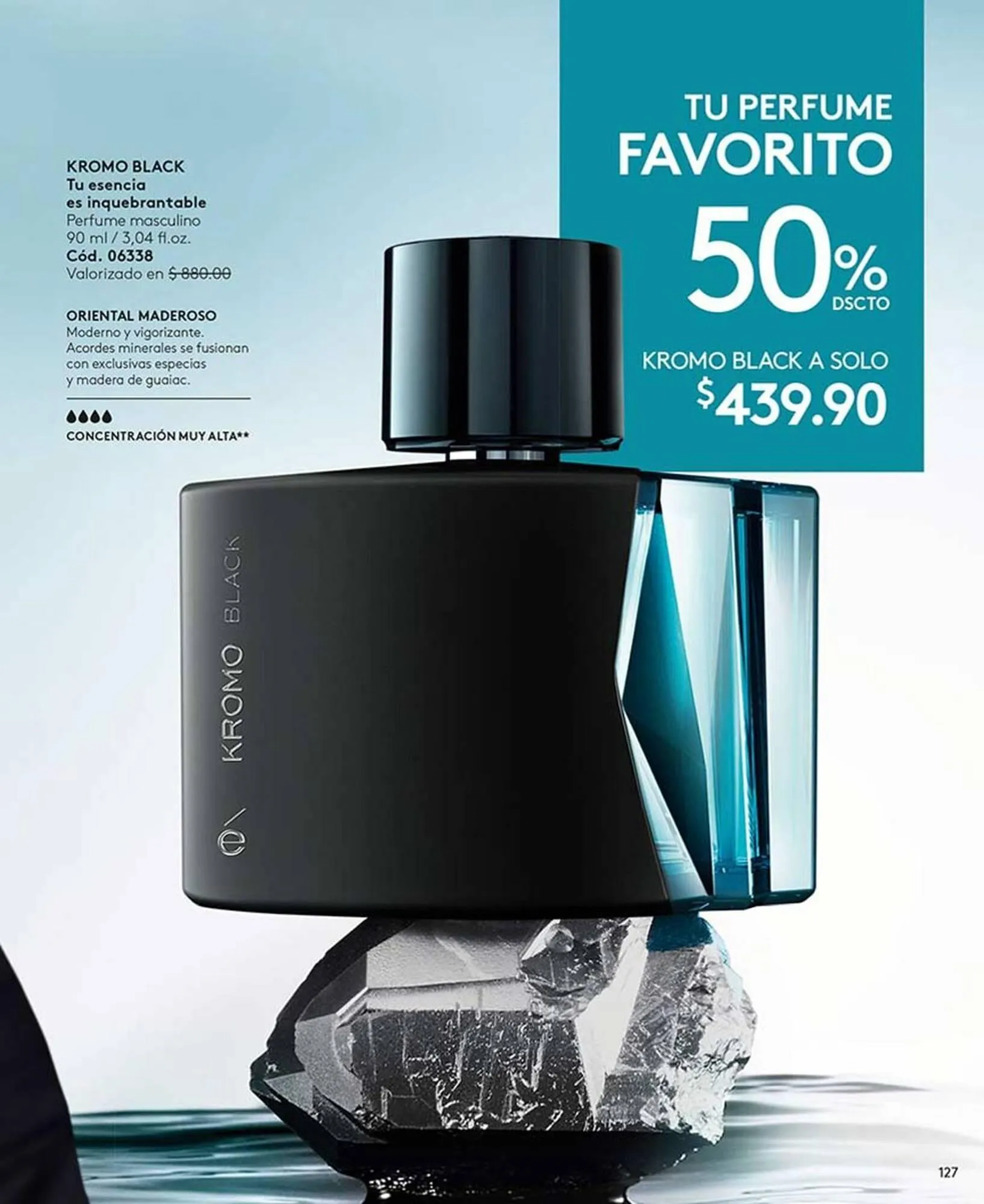 Catalogo de Catálogo Ésika 23 de julio al 30 de setiembre 2025 - Pag 127