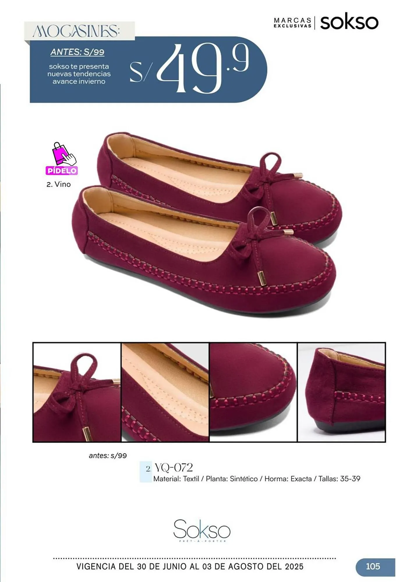 Catalogo de Catálogo Sokso 1 de julio al 4 de agosto 2025 - Pag 105