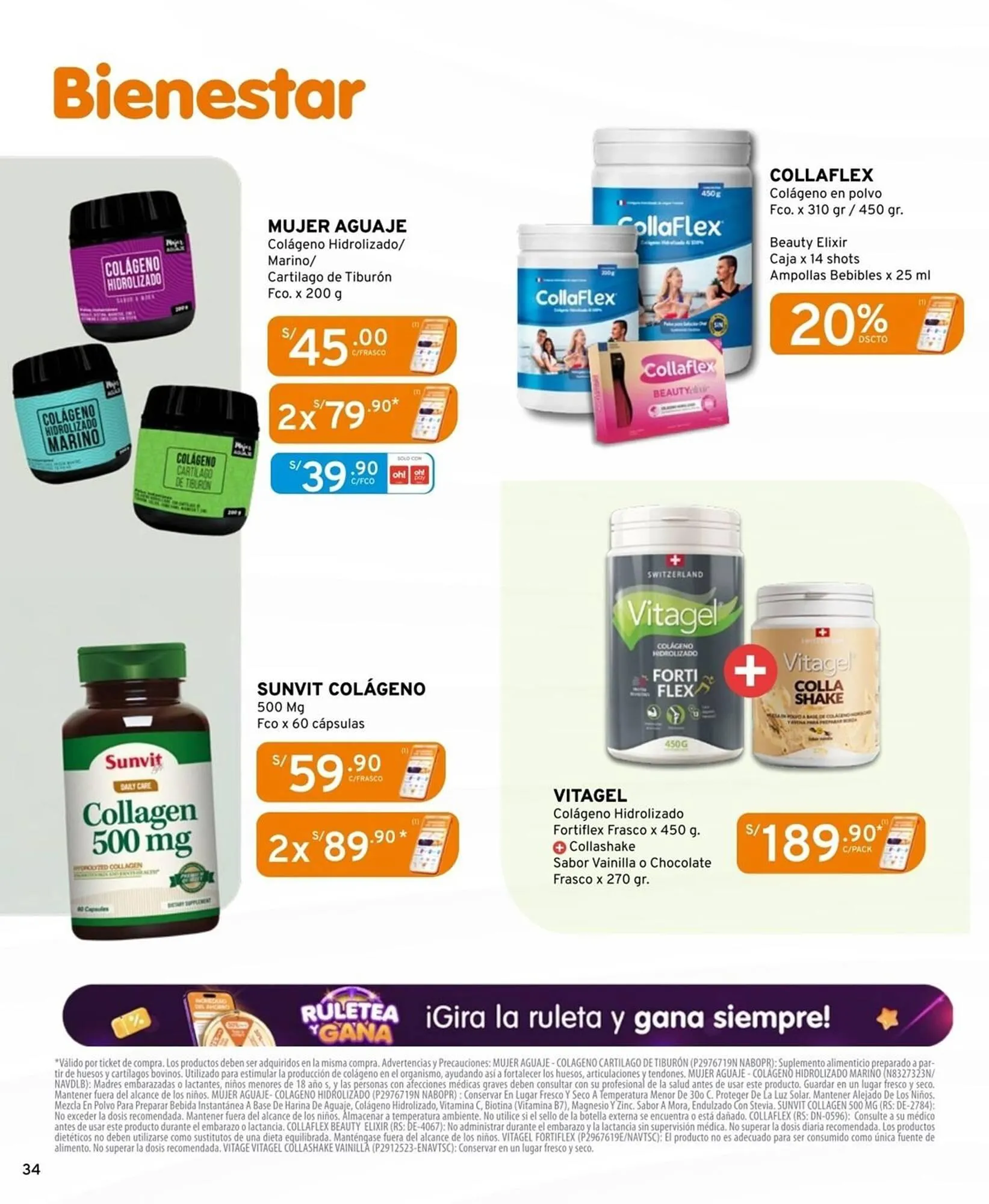 Catalogo de Catálogo Mifarma 3 de marzo al 31 de marzo 2025 - Pag 34