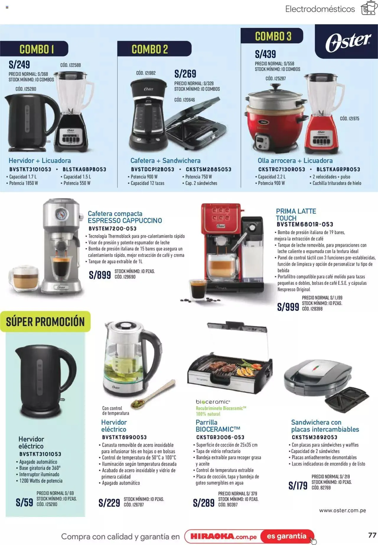 Catalogo de Catálogo Hiraoka 8 de julio al 31 de julio 2023 - Pag 77