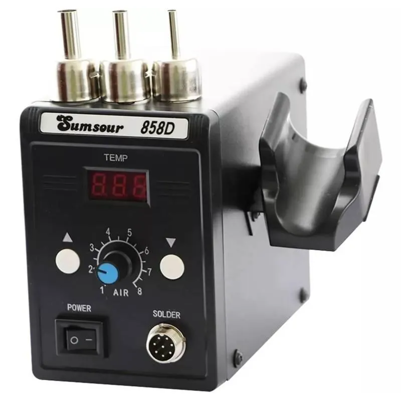 Estación De Soldadura Calor 858d Digital