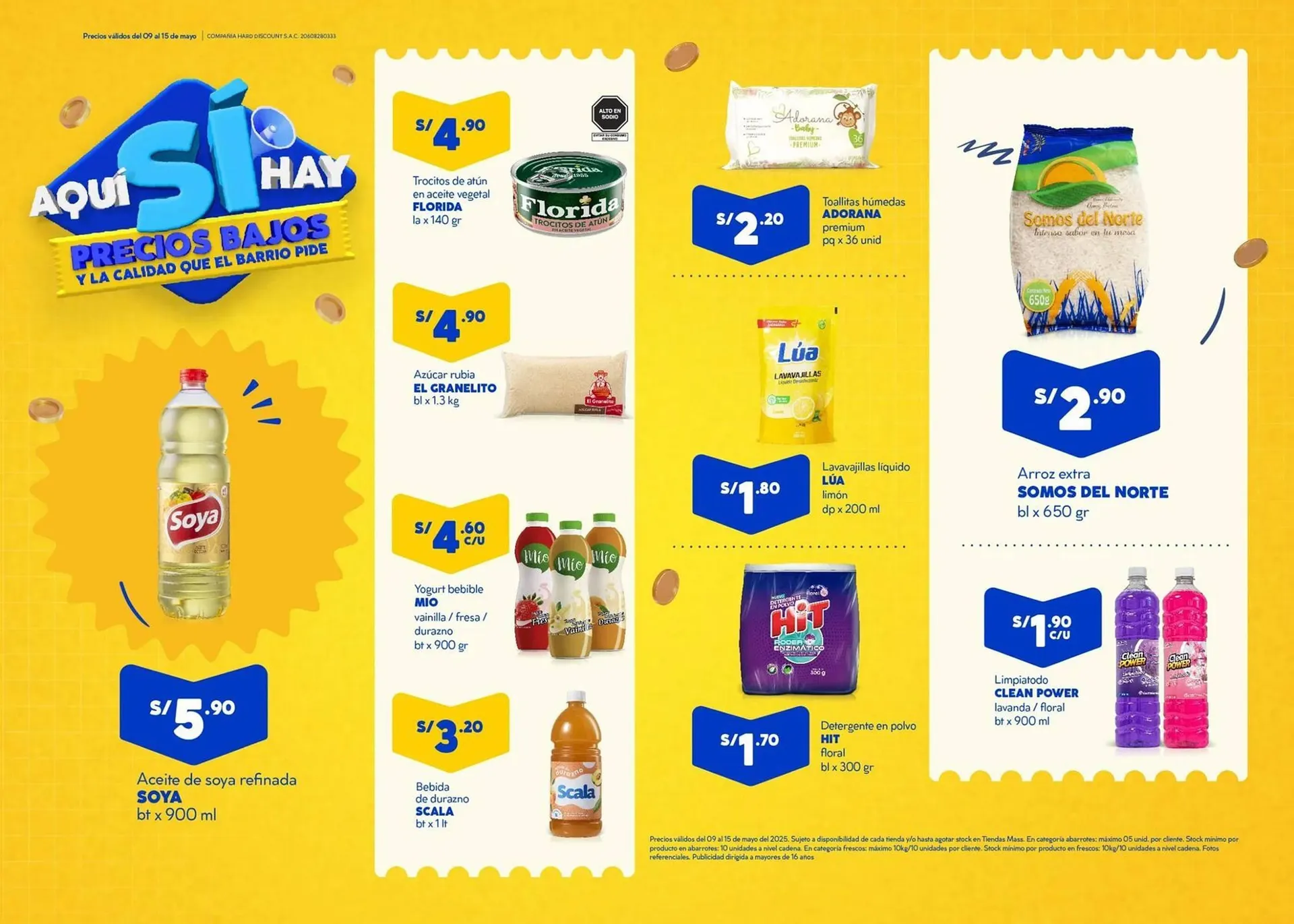 Catalogo de Catálogo Mass 9 de mayo al 15 de mayo 2025 - Pag 1