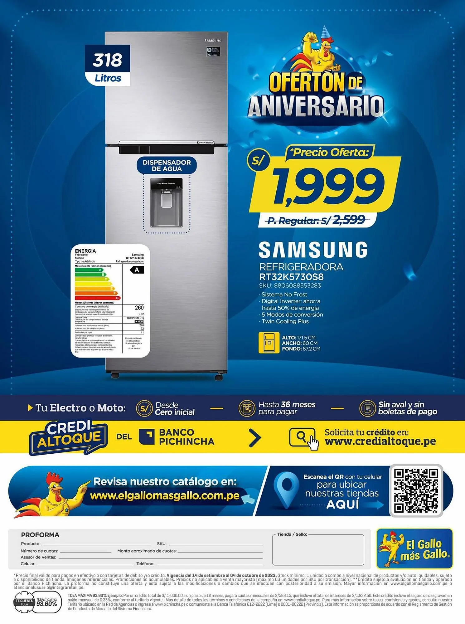 Catalogo de Catálogo El Gallo Más Gallo 14 de setiembre al 4 de octubre 2023 - Pag 4