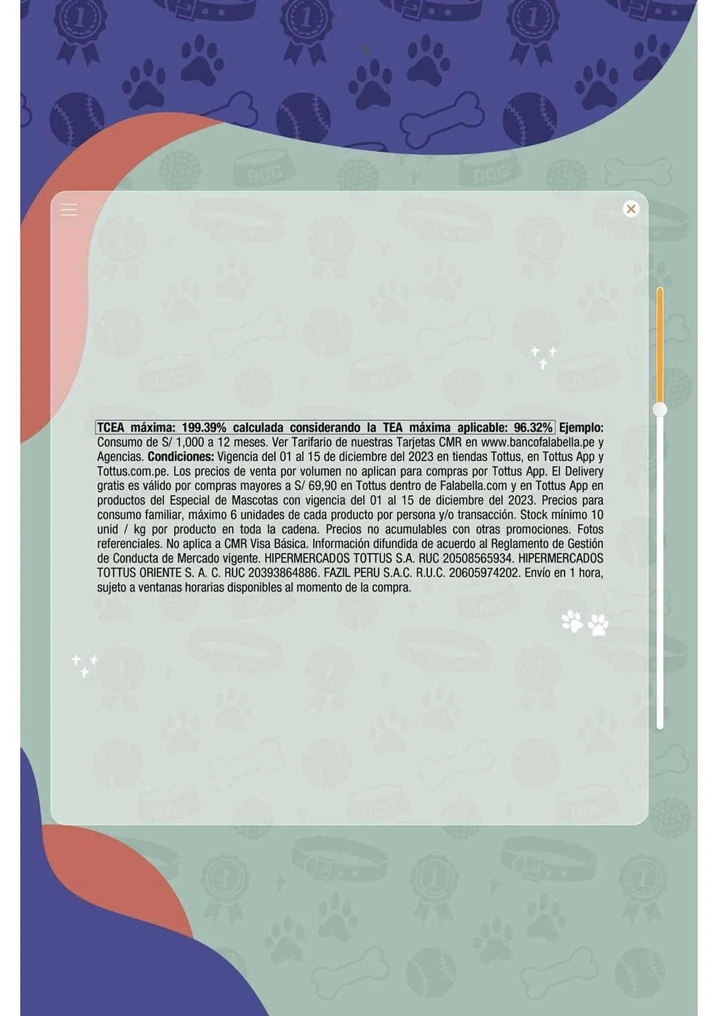 Catalogo de Catálogo Tottus 5 de diciembre al 15 de diciembre 2023 - Pag 12